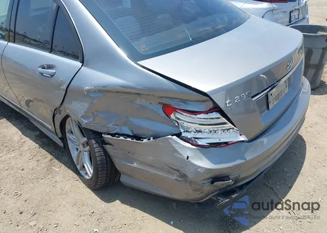 2012 Mercedes-Benz C 250 Luxury/Sport from USA, damaged, VIN WDDGF4HBXCA622457